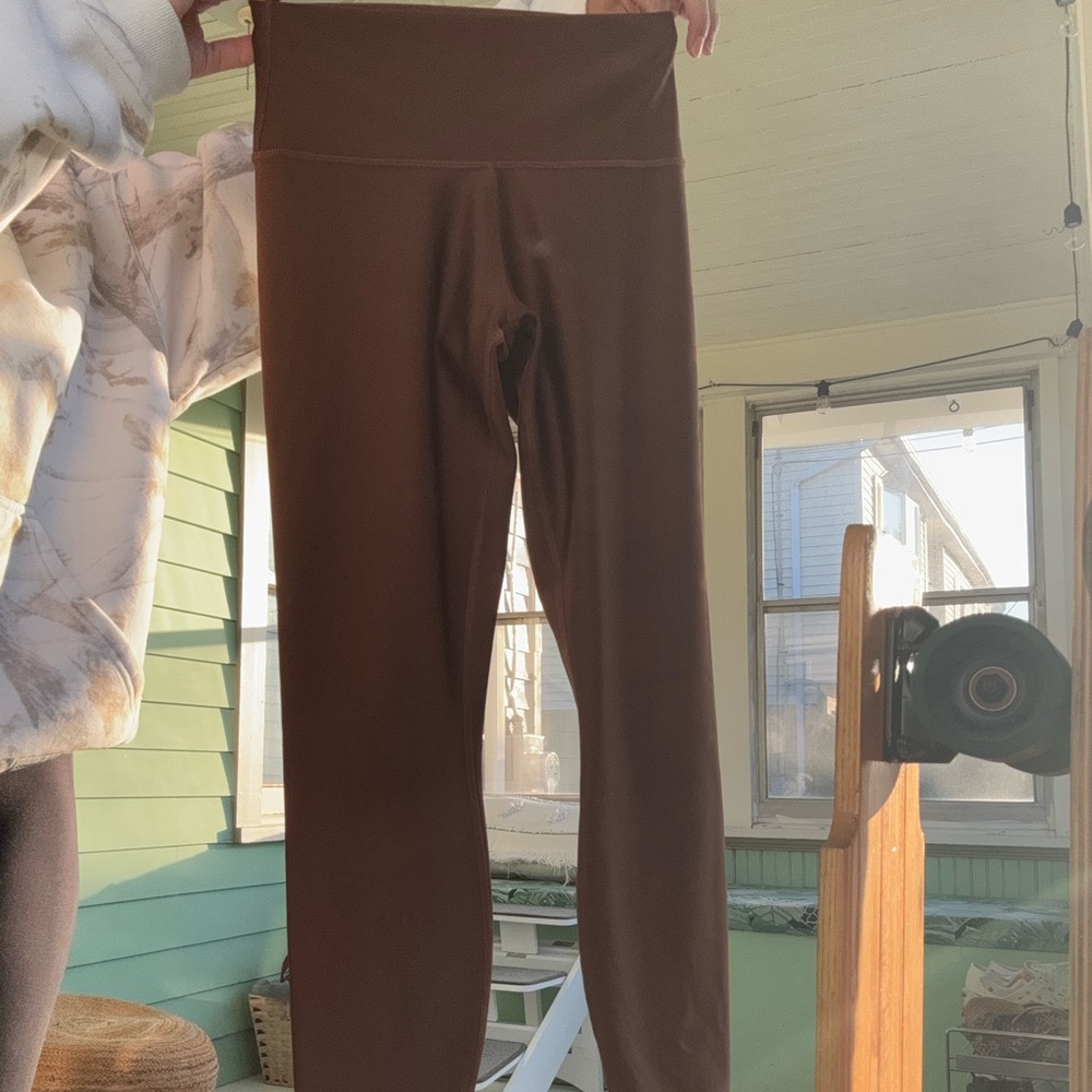 ALO Yoga 7/8 Airlift Chestnut Leggings